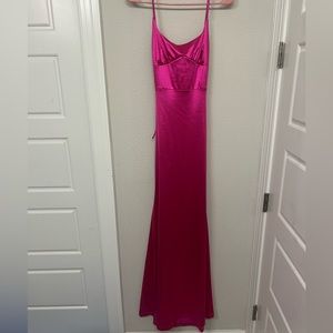Bright pink Windsor prom dress